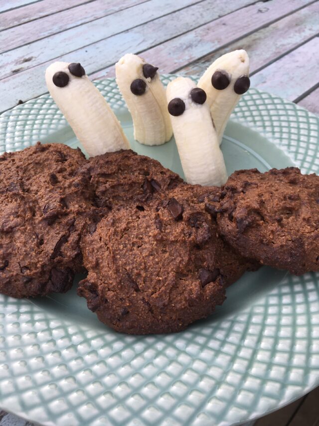 Pebermynte chokoladecookies