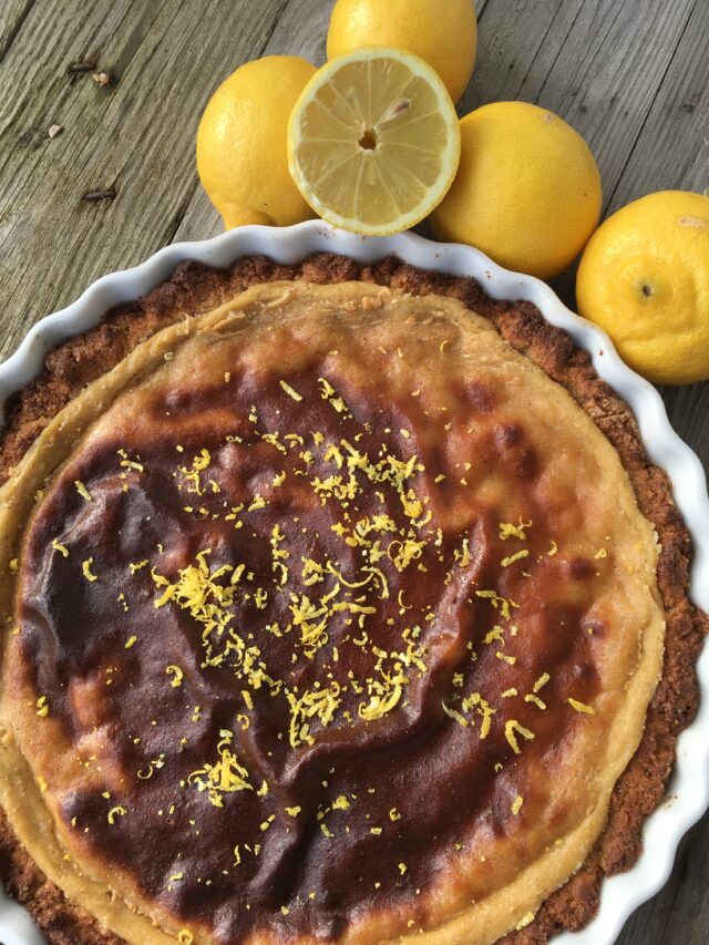 Vegansk Tarte au citron
