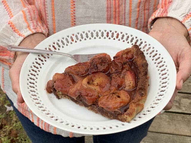 Vegansk Blommetærte