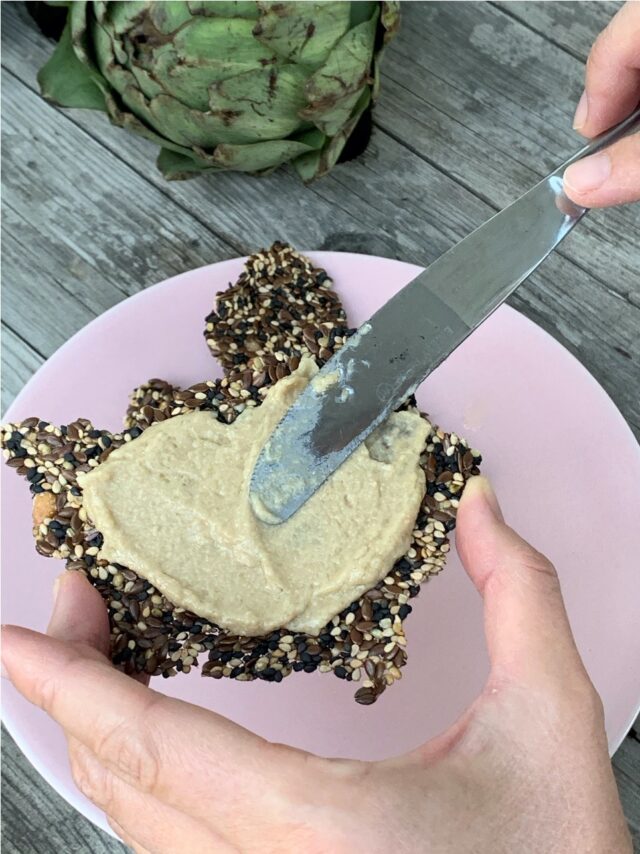 Hummus med artiskok og blomkål